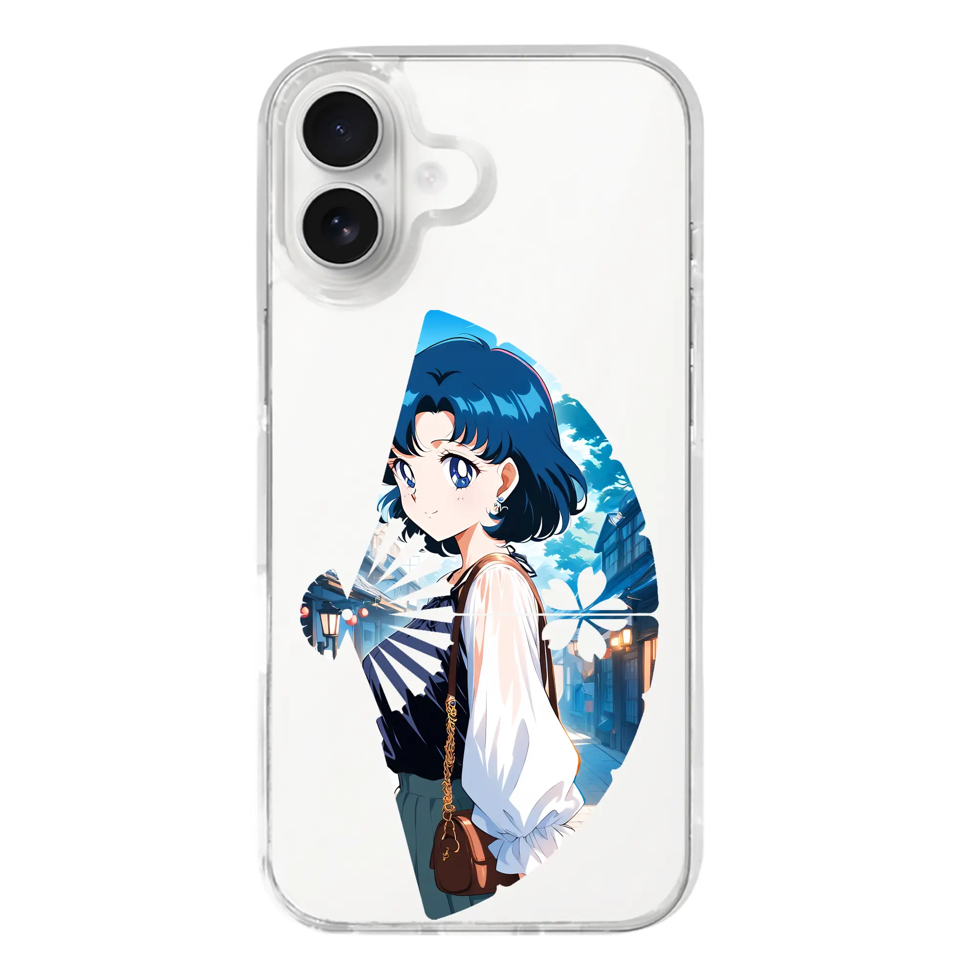 美少女戦士セーラームーン グッズ 水野 亜美 - iPhone 17シリーズ 透明スマホケース – 薄型・耐衝撃・精密フィット保護カバー